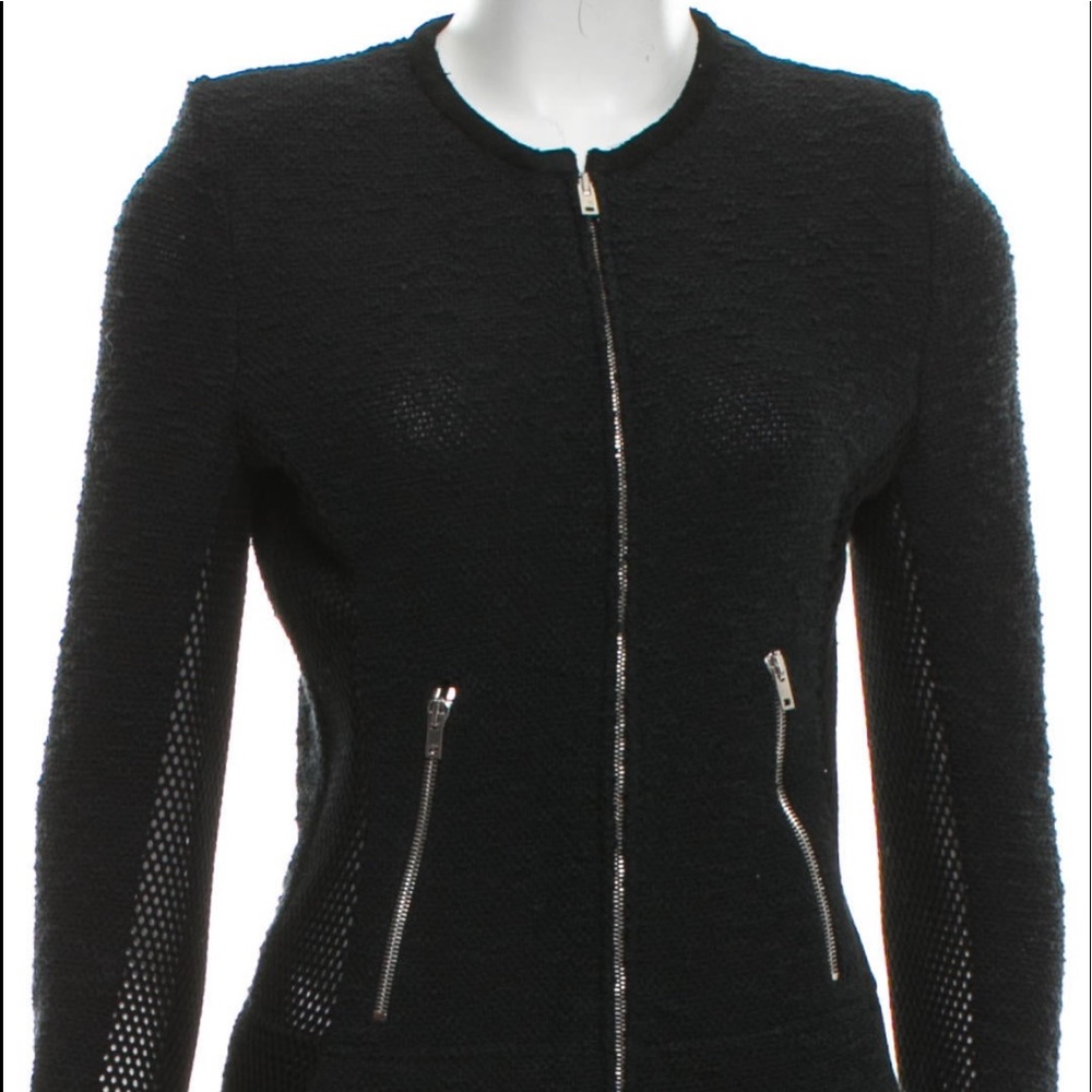 Iro Black Boucle Amiya Jacket